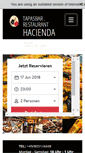 Mobile Screenshot of hacienda-prien.de